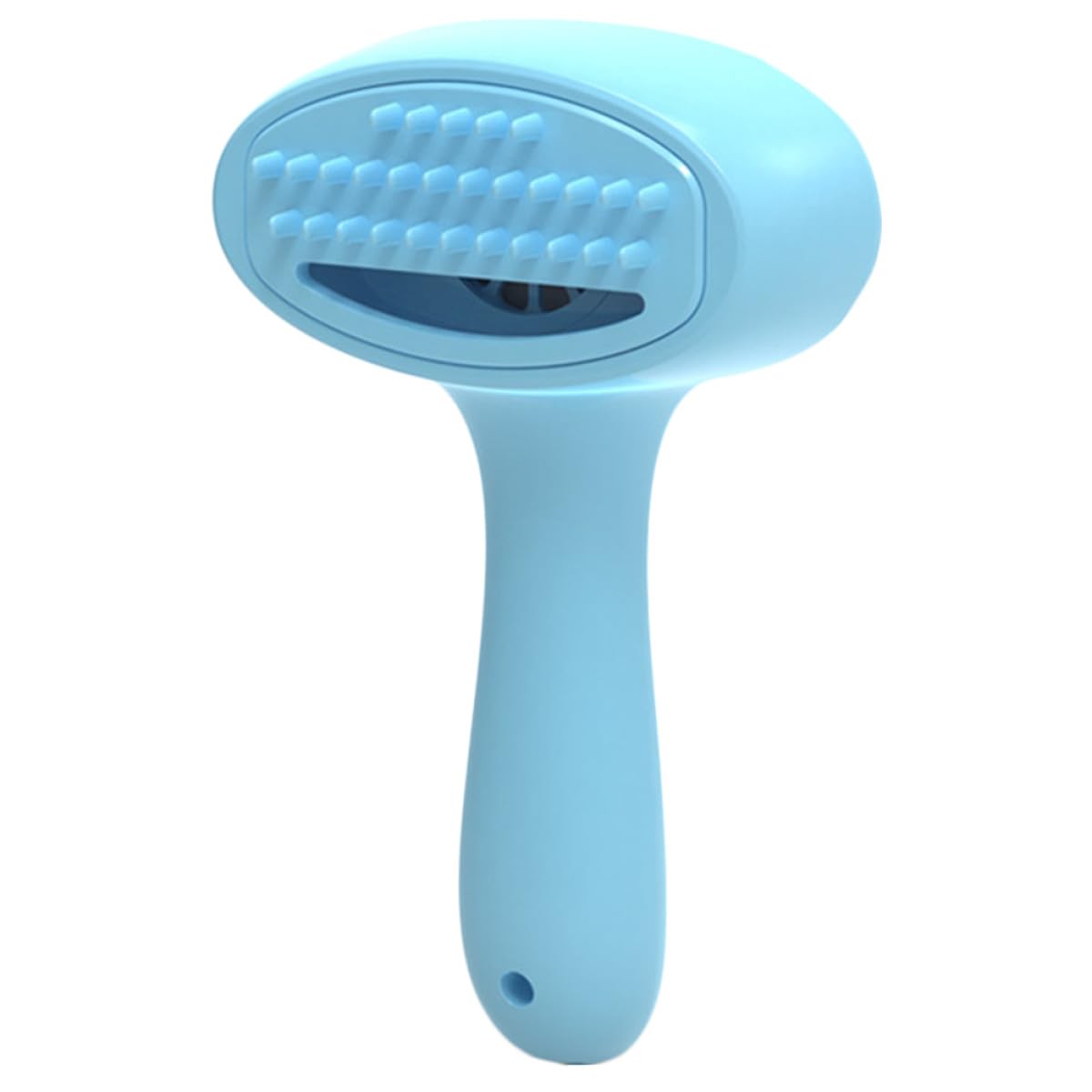 Cepillo Eléctrico para Pelo de Mascotas Portátil Removedor Eficaz de Pelos de Perros y Gatos Azul Claro Adecuado para Limpieza y Aseo Doméstico