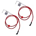 Single Probe Gas Furnace Igniters Electrode with Wire Assembly,Fit For Suburban RV Furnace Parts 232286,Camper Furnace For Suburban 232286 Above 934701426 SF-25,SF-30,SF-30F,SF-35 (SF Series) 2Pack