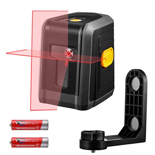 OLI Self Leveling Laser Level, 50ft Cross Red Line Laser Tool for Construction