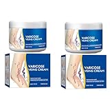 Crema de Masaje para Varices,Gel para Eliminar Varices,Alivio Rápido para Piernas Cansadas y Pesadas,Tratamiento de las Arañas Vasculares 2pc