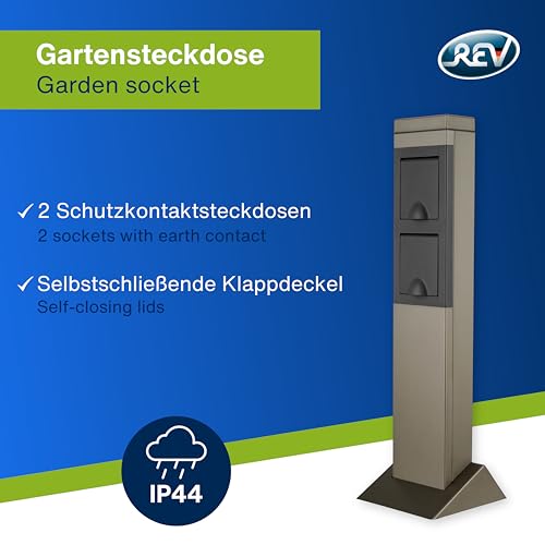 Enchufe Schuko REV Ritter 87710712            para renovar las tomas de corriente de casa 2