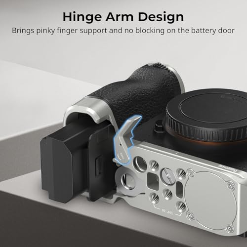 Plaque de dégagement rapide Sony A7CR anti-perte avec support de suivi intégré - 4