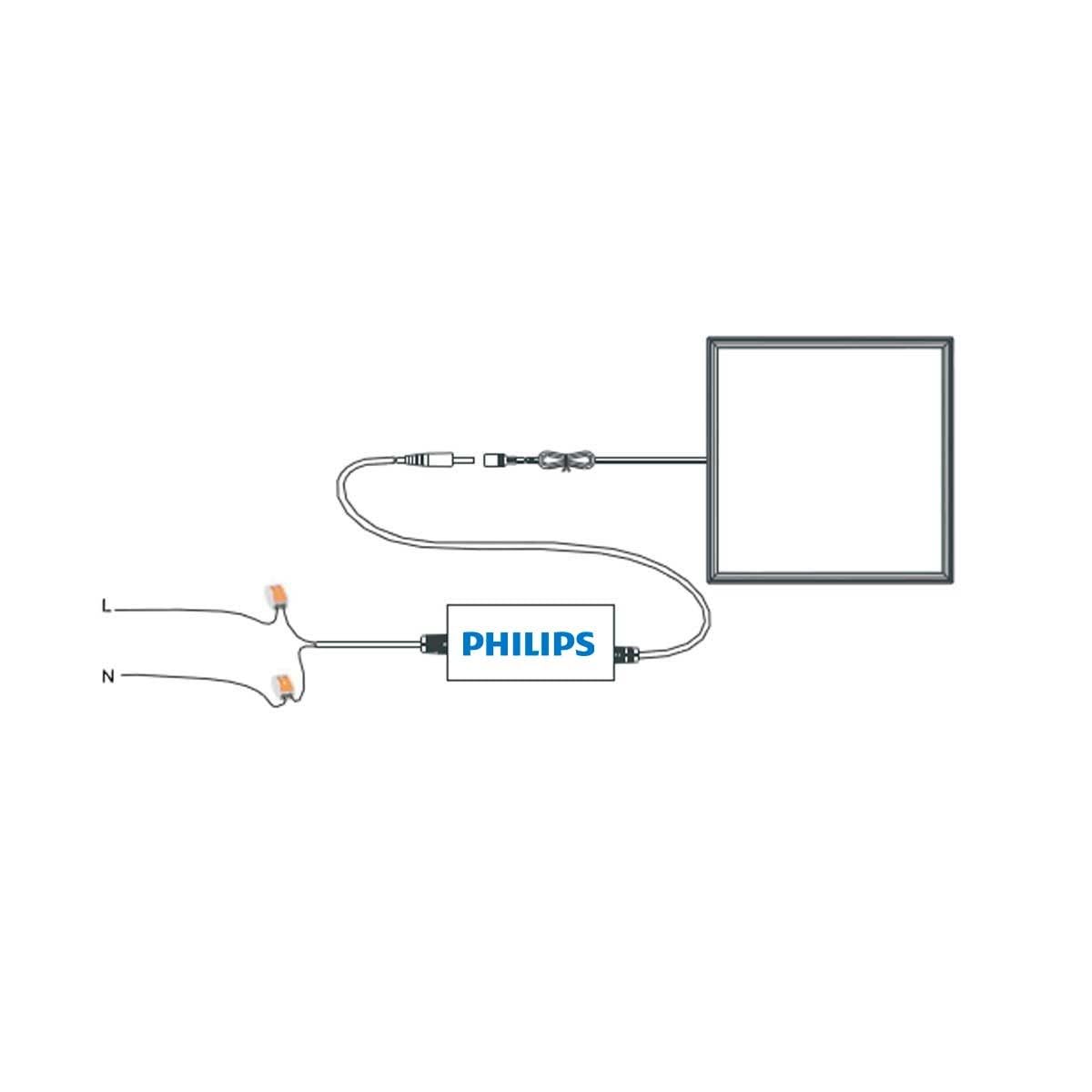 Europalamp 12 Dalles LED PREMIUM Ultra Slim 120x30 40W Blanc Froid 6000k