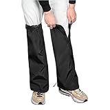 Boot Gaiters, 21 Inch Waterproof Adjustable Leg Covers,...