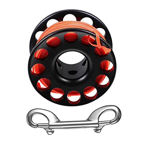 Yardwe Scuba Diving -Winder Spool Buoy Reel Clip Swivel Spool Diving Accessories Underwater Tools