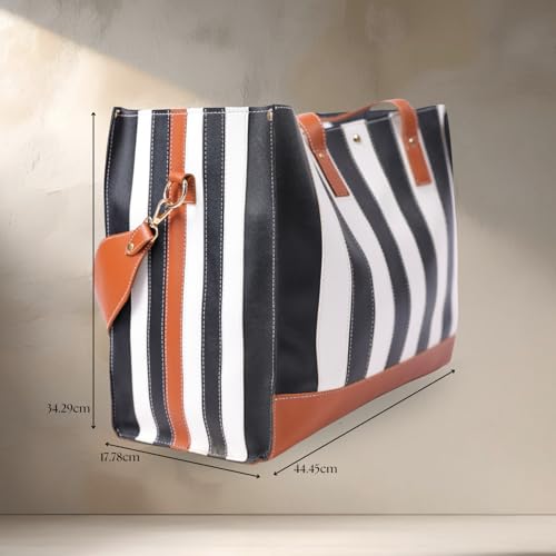 Image of JENN Weekender Tote Bag - Stylish and Durable Travel Tote for Women | Large Capacity Handbag for Short Trips, Getaways, Gym, or Daily Commute