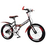 ASINS Bicicleta Montaña Plegable, Bicicleta Plegable Urbano R20” para Terrenos Irregulares, 6...