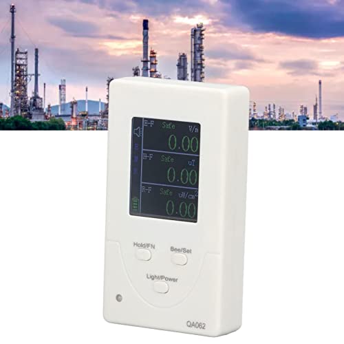Detector de radiación de campo electromagnético con alarma múltiple y carga USB miniatura 4