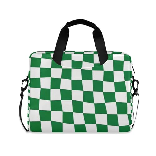 Bolso Maletín para Laptop 15.6 pulgadas Verde y Blanco