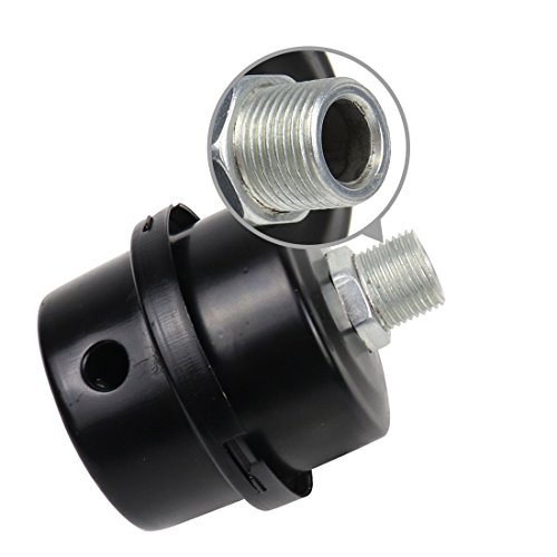 Bbtus Air Compressor Intake Filter, 2 Pcs 16Mm/20Mm Thread Metal Oil-Less Air Compressor Air Filter Silencer Noise Muffler (16Mm) #TOP5