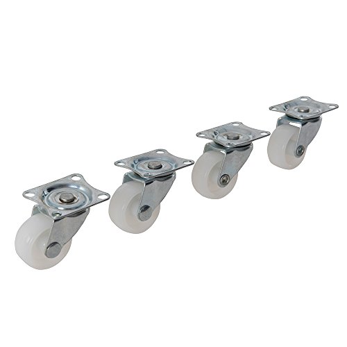 Fixman 372189 31mm lichte niet-markering zwenkwielen Pack van 4