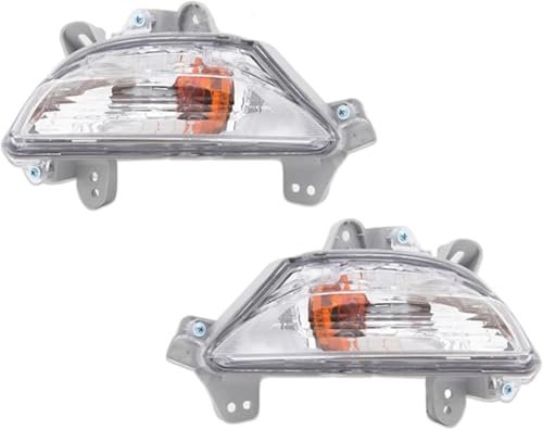 WSTHULV Front Fog lamp Super Bright Waterproof Bumper lamp Frame Cover for Mazda 3 Axela 2014 2015 2016 Fog lamp Trim Hood Bulb lamp Assembly Wiring Harness Headlight Strip Bulb,Pair