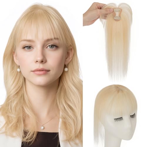 Hairro Wispy Bangs Clips in Real Human Hair, 3D 360°