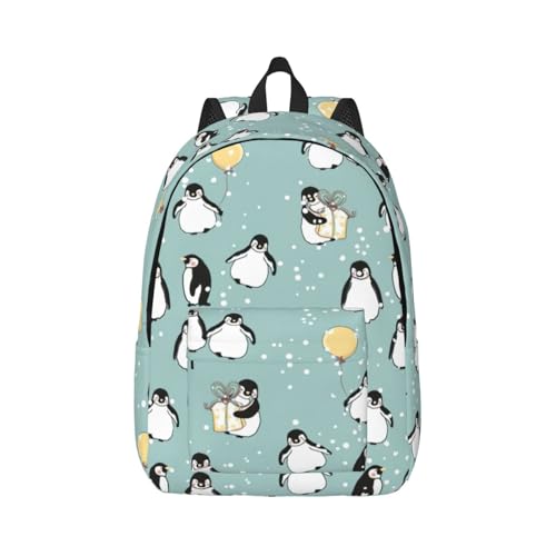 Sac à dos imprimé en toile avec compartiment pour ordinateur portable