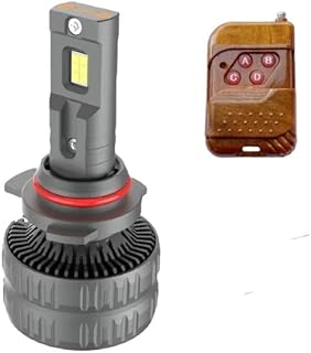 LED Car Headlight Bulb, 130W,H7, 130000LM, Remote Control with 4 Modes, IP68 Waterproof, Heat Pipe Cooling