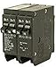 Eaton BQC240240 Plug-In Mount Type BQC Quadplex Circuit Breaker 4-Pole 40 Amp Outer Two Pole 40 Amp Center Two Pole 120/240 Volt AC