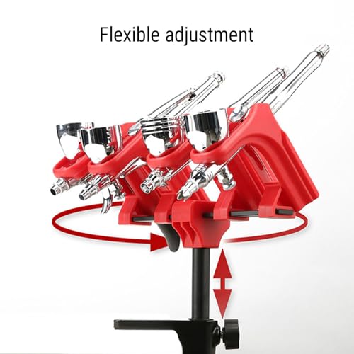 Support pour aérographe en acier allié et pince de table robuste AUNMAS