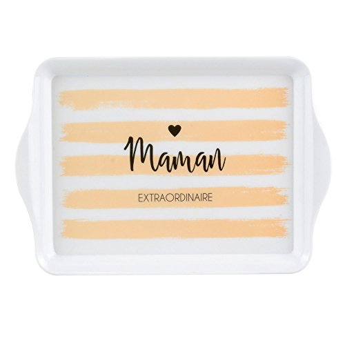 SAVEUR ET Degustation KA2680 Plateau Service, Mélamine, Blanc, 20.70 x 14.30 x 2.30 cm KA2680 Cover