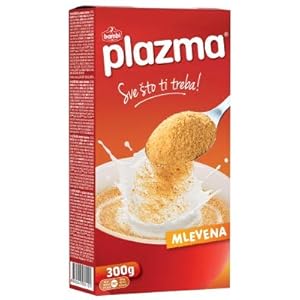 6 x Bambi Plazma (gemalen) koekjes met unieke en speciale smaak, voedzaam, rijk aan vitamines en mineralen, koekje voor het hele gezin (6 x 300g)