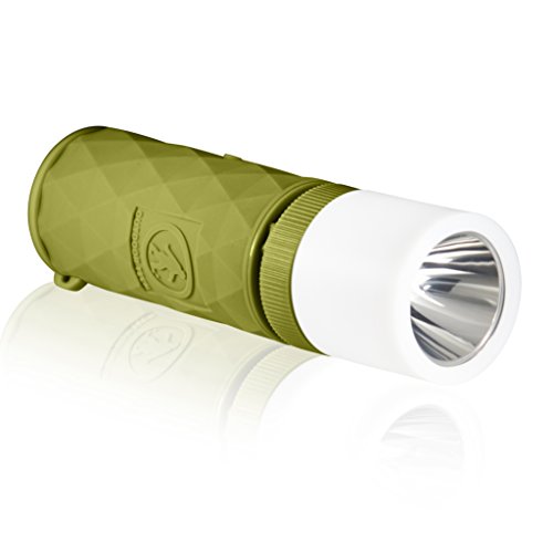 Outdoor Tech Ot1351 Buckshot Pro 3-In-1 Rugged Wireless Bluetooth Speaker With Power Bank And 3-Mode Flashlight (Army Green) #TOP2
