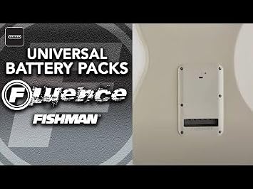Fishman Fluence Rechargeable Battery Pack for Strat, Black