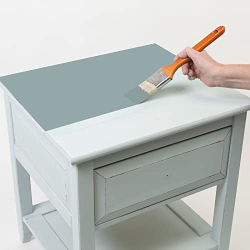 Image of Rust-Oleum Harbor Blue Chalked All-in-One Ultra Matte Paint | One Coat Coverage | No Primer, Sanding, Or Topcoat Needed | Easy Clean Up | Made in USA | 30 OZ | 2 Pack