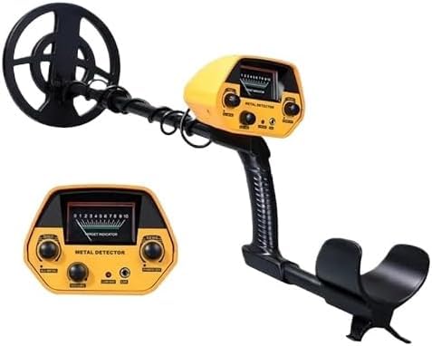 Beelines Metal Detector for Adults, 8-inch Waterproof Coil with Adjustable Pointer Display - Treasure Hunting & Beach Detector