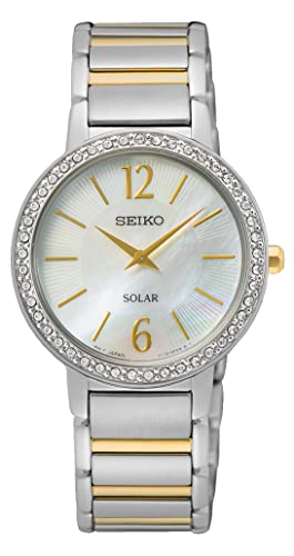 Seiko Solar SUP469P1 montre femme sans pile et résistante à l'eau