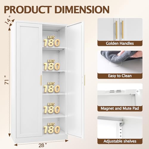 Heavy Duty Garage Storage Cabinet Metal