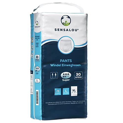 Sensalou Inkontinenzpants Super Pants Erwachsene Erwachsenenwindeln Gr. XL (30) Cover