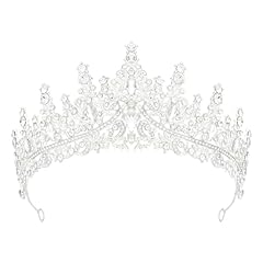 Silver White Crowns+tiara-1