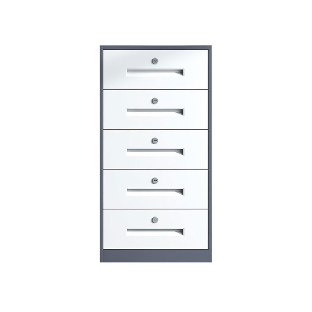 Aioneer Gris Steel Filing Cabinet With Increased Capacity For Home And Office Storage Multifunctional White Office Cabinet For File Data Storage-One Size