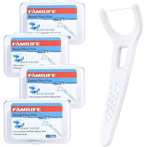 FAMILIFE Unwaxed Dental Floss Picks Cover