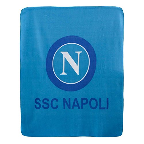 ssc napoli Coperta Plaid in Pile Ufficiale Invernale Singolo 130x160 cm Q199