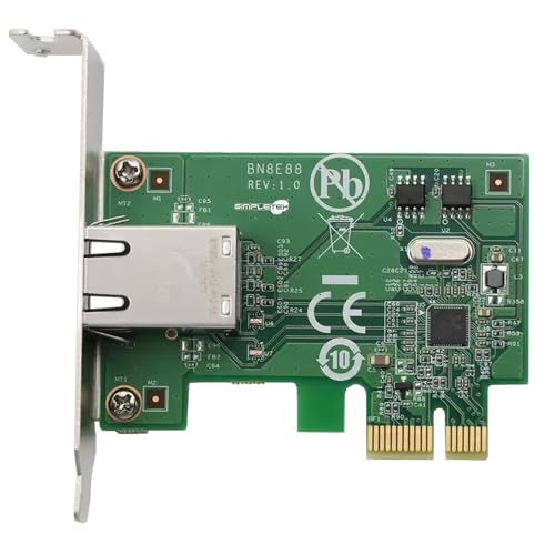 Tarjeta de red 00FC879 LAN Adaptador PCIe Gigabit compatible con Lenovo P310 P320 M75S SFF