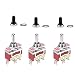 ESUPPORT Car Univeral Heavy Duty 20A 125V SPDT 3P ON/OFF/ON Rocker Toggle Switch Metal Waterproof Boot Cap 12mm Pack of 3