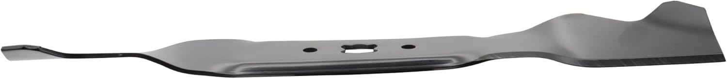 Secura Mulching Blade, side view showing mulching curves