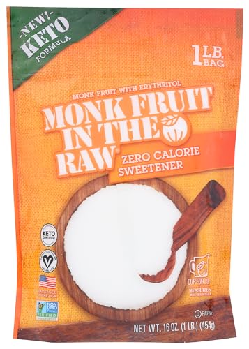 Sugar In The Raw, Monk Fruit Sweetener, 16 Ounce