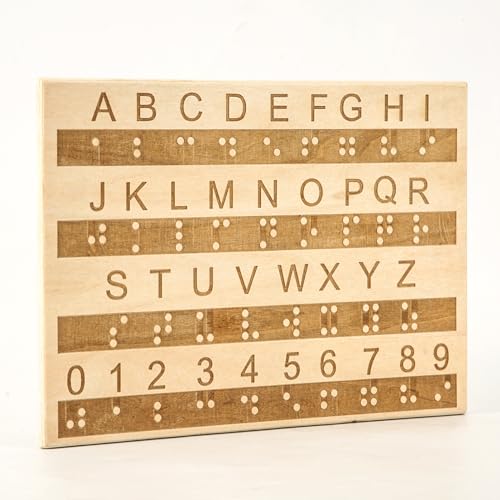 Wood-Braille-Alphabet-Board-Braille-Alphabet-and-Number-Board-Raised-Dots-Braille-Fingerboard-Montessori-Educational-Tool-Teaching-Aid-for-All-Ages-Braille-Games-Toys-Gifts