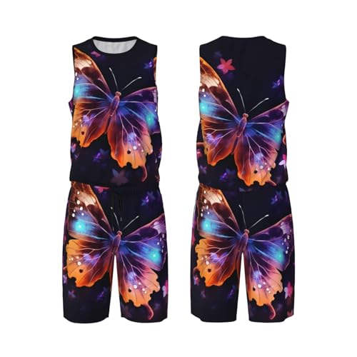 Maillot de basket-ball papillon pour entraînement et match de sport