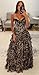 Wchecalino Strapless Tiered Leopard Print Prom Dresses Long 2026 Corset Ruffle Formal Evening Gown with Slit Brown 0