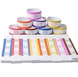NUCOUN Currency Band Bundles,Self-Adhesive,Money Bands for Cash,Bills Currency Straps,Organizer Dollar,Pack of 400
