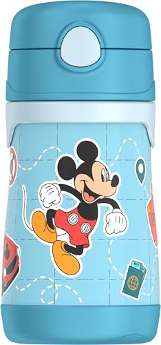 With Pop-up Straw, Mickey And Friends