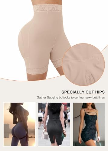 SHAPSHE Shapewear for Women Tummy Control Shorts Body Shaper High Waist Butt Lifter Panties Compression Underwear for Dresse4