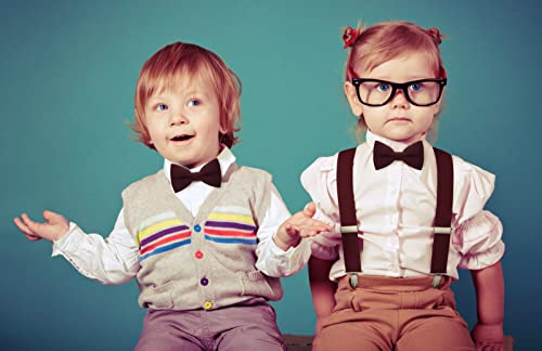 Image of Bow Tie House Mens Bowties Pre-tied Shape Clip on Bowtie Solid Men Formal Wear for kids, baby boys, toddler any age bow ties