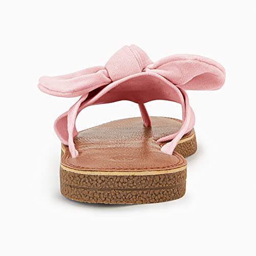Fisace Toddler Girls Summer Bow Flats Sandals Cute Flip Flops Dress Shoes #TOP3