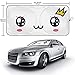 Cute Anime Kawaii Eyes Queen Windshield Sunshade for Car SUV Truck Foldable Uv Ray Reflector Front Window Sun Shade Visor Shield Cover