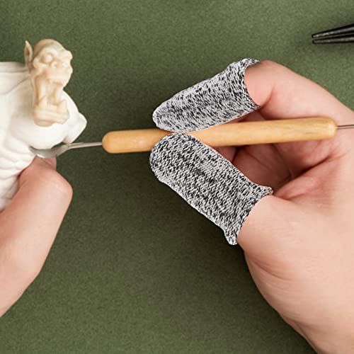 Healeved Berços de Dedo Resistentes Ao Corte: Protetores de Manga de Dedo Capas de Dedo Reutilizávei