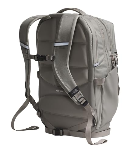 Image of The North Face Women's Surge Commuter Laptop Backpack - Everyday Travel Bag, Laptop Sleeve, Water-Repellent, Stone Slab Light Heather /Stone Slab, One Size