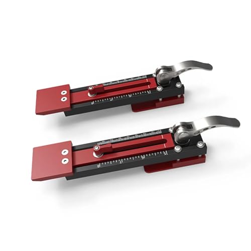 FTVOGUE Outil de Jauge de Revêtement, Kit d'installation de Revêtement de Ciment en Fibre d'acier au Carbone avec échelles Claires pour un Montage et un Retrait Rapides et Efficaces, Outil de